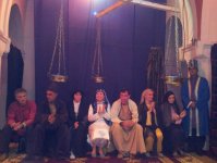 В театре YUG  состоялась премьера микс-спектакля "Неизвестный Ахундзаде" (фотосессия)